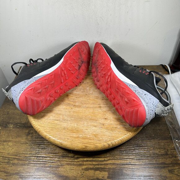 Jordan ADG 3 Golf Shoes Mens Size 10 Leather CW7242-001 Spike